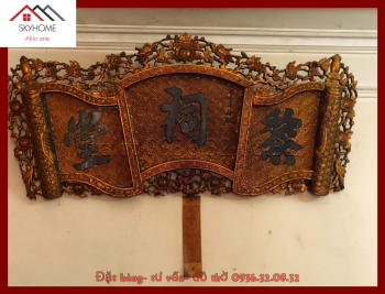 Hoành phi câu đối cho từ đường